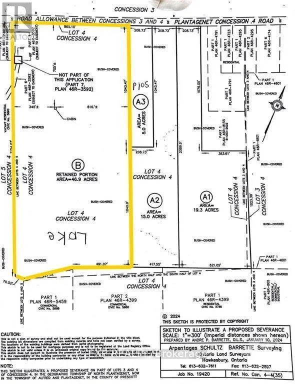 00 B CONCESSION ROAD 4 ROAD