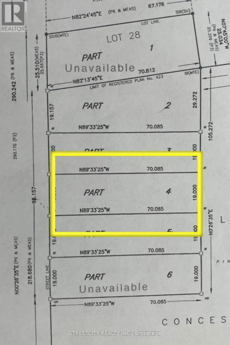 CON 19, PT LOT 7, PART 4 W. IPPERWASH ROAD