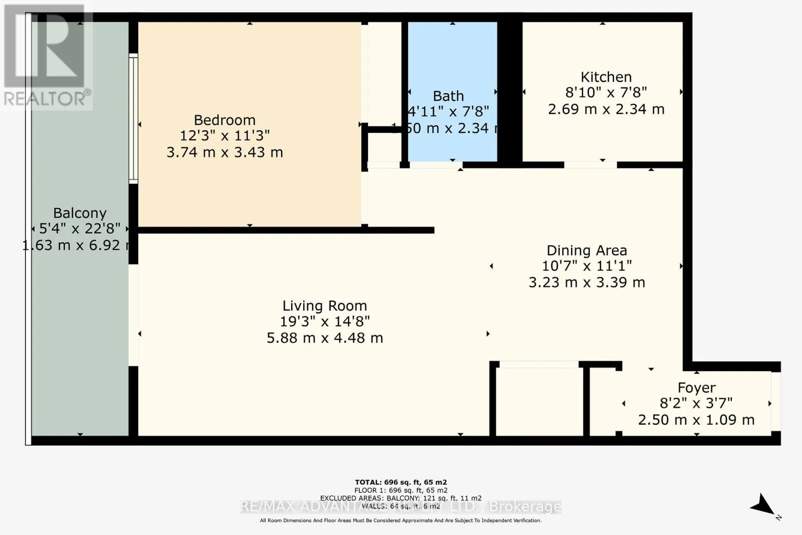 806 - 563 MORNINGTON AVENUE, #806