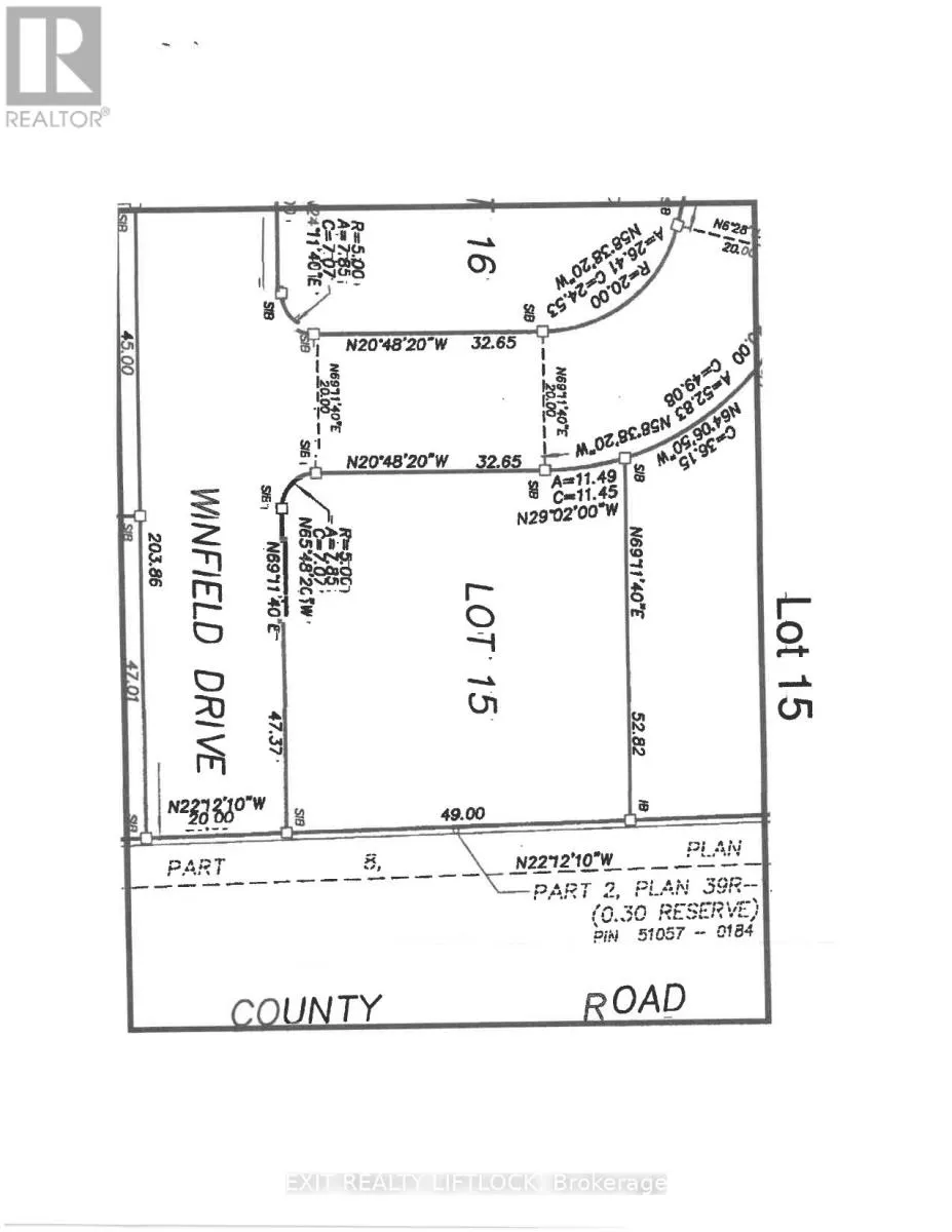 LOT 15 WINFIELD DRIVE