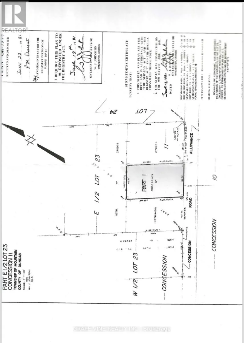 11865 (PTLT23) ARMSTRONG ROAD
