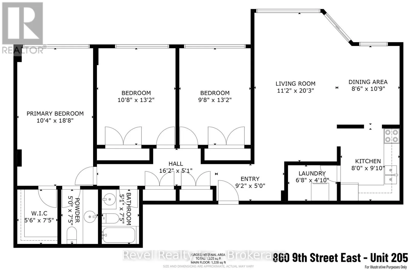 205 - 860 9TH STREET E, #205