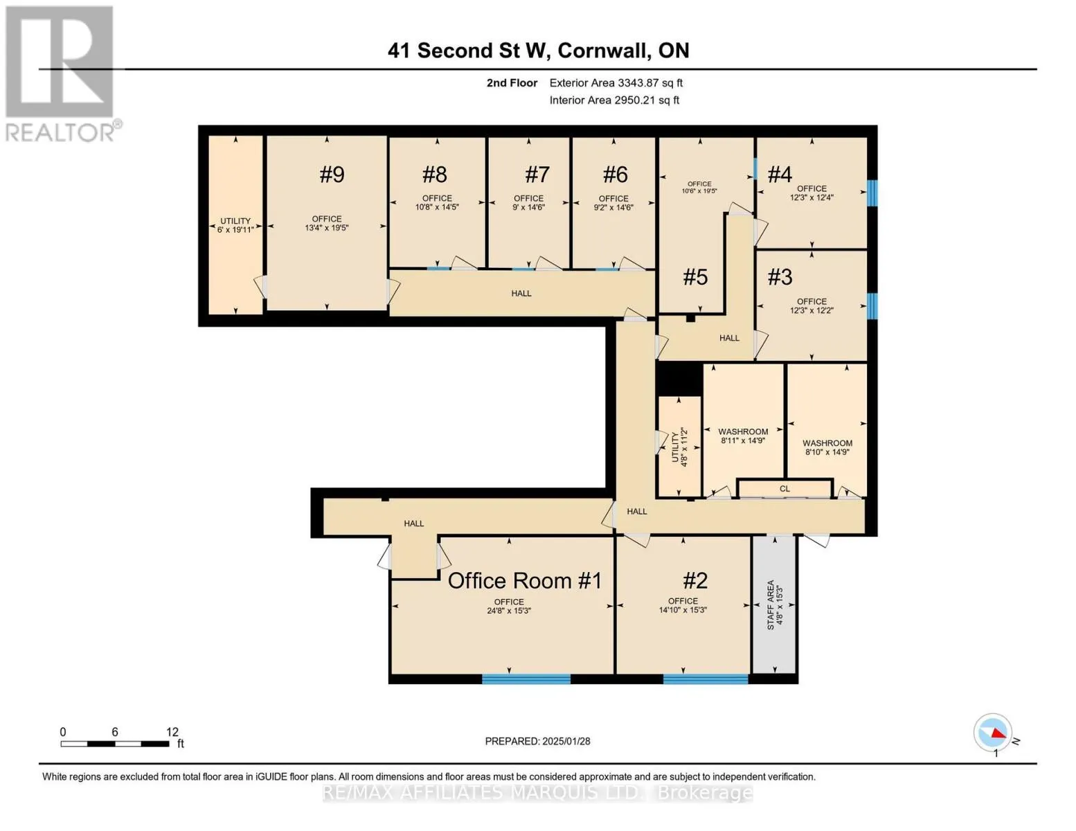 UPSTAIRS/OFFICE ROOM 9 - 41 SECOND STREET W
