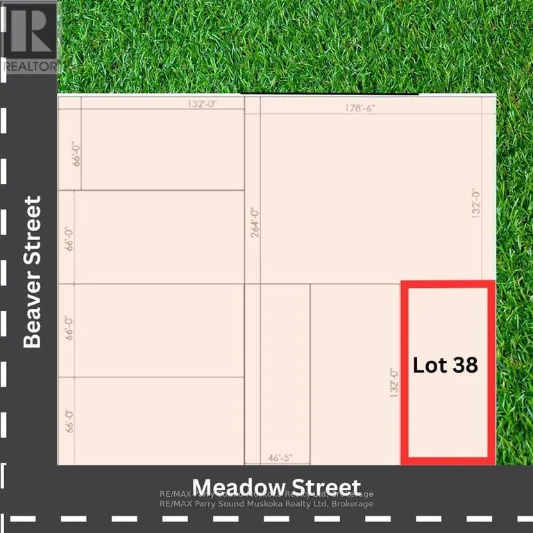 LOT 38 - LOT 38 MEADOW STREET W, #Lot 38