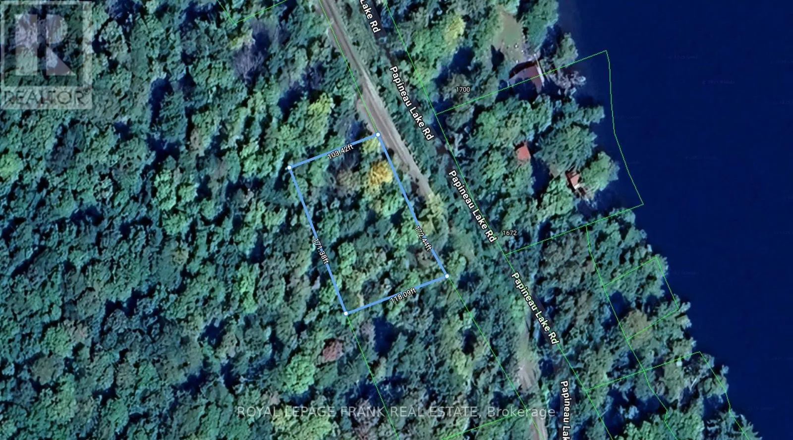 1700 PAPINEAU LAKE ROAD