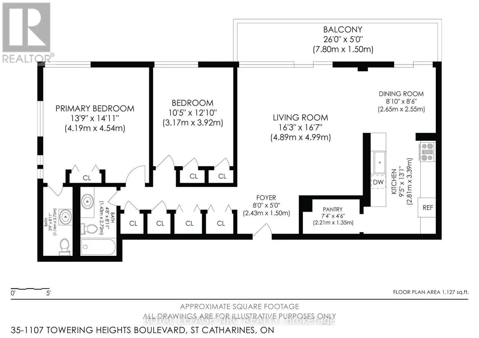 1107 - 35 TOWERING HEIGHTS BOULEVARD, #1107