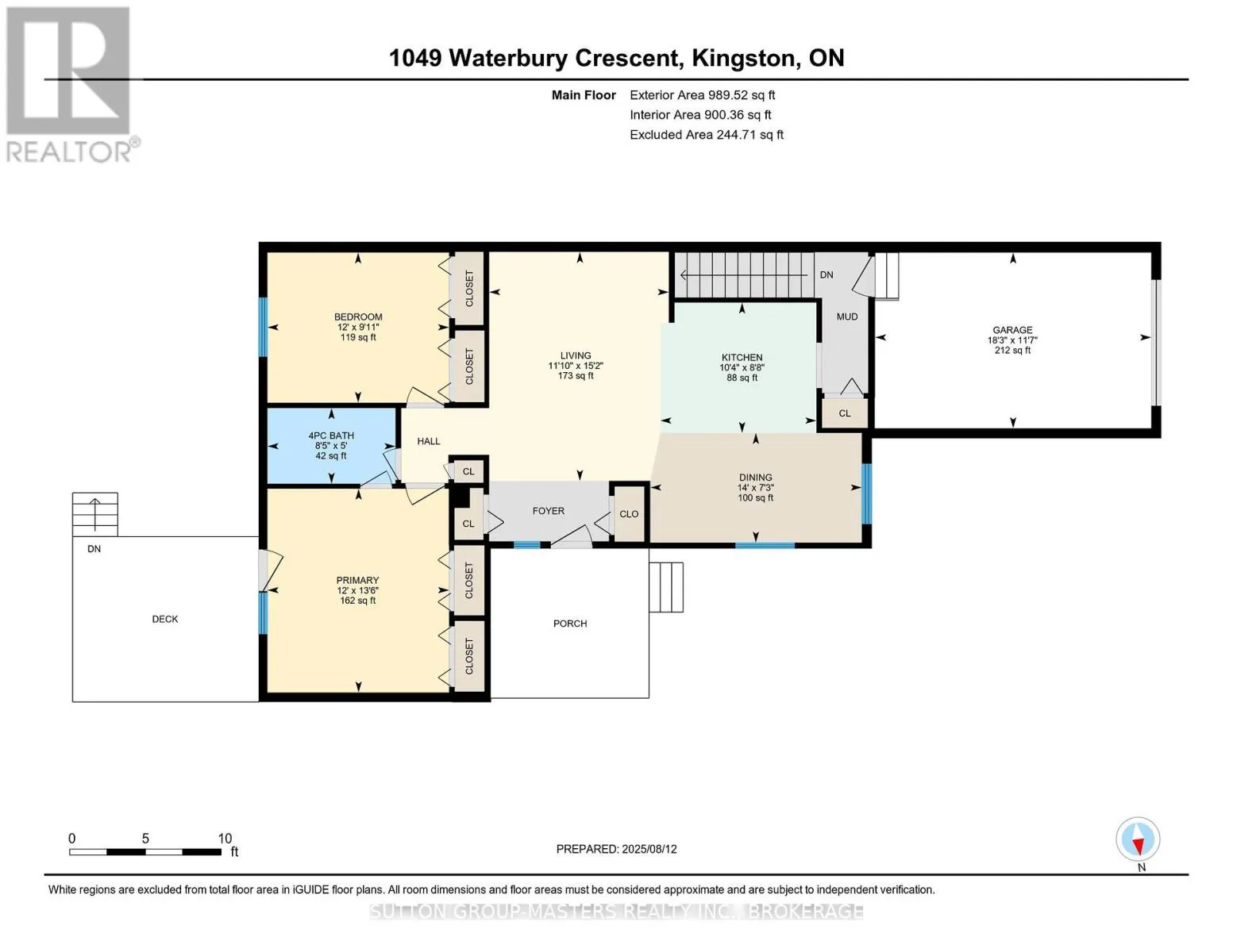 1049 WATERBURY CRESCENT