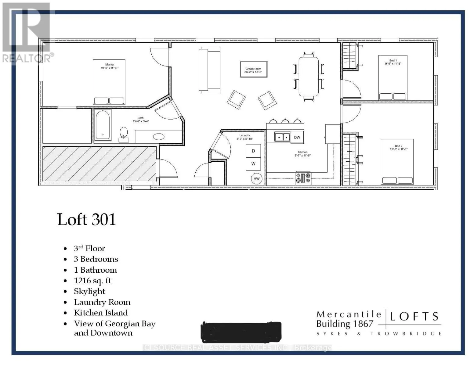 301 - 10 TROWBRIDGE STREET E
