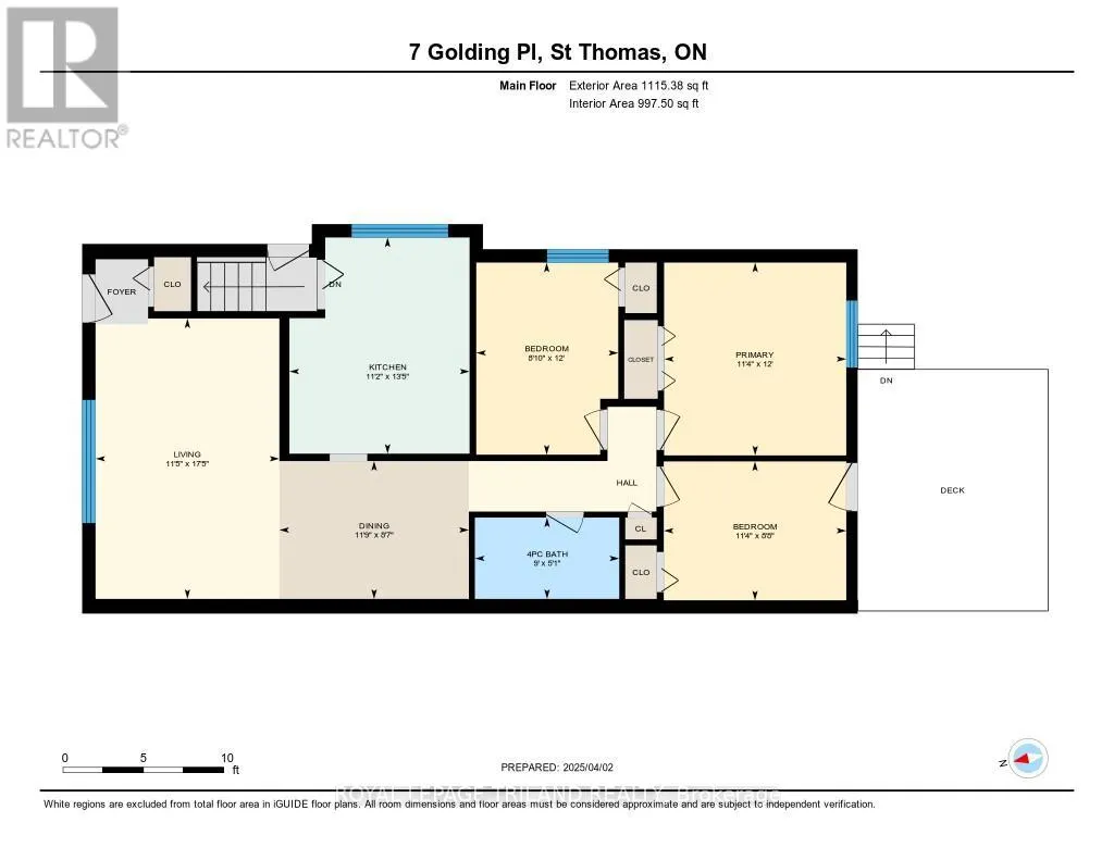 7 GOLDING PLACE