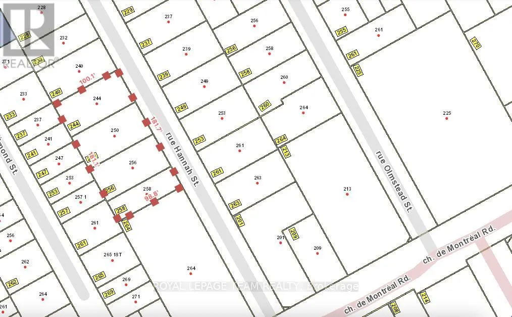 244, 250, 256, 258 HANNAH STREET