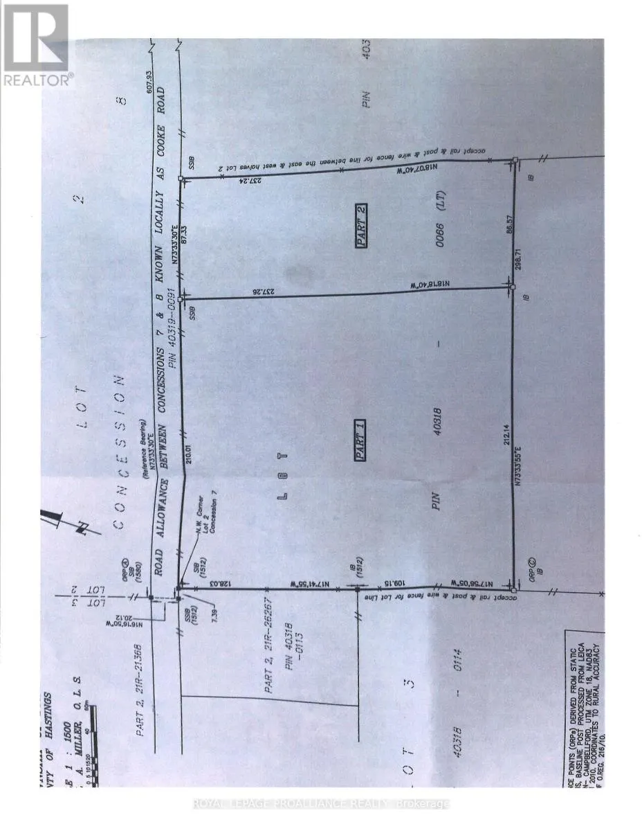 PT 1 - 1222 COOKE ROAD, #Pt 1