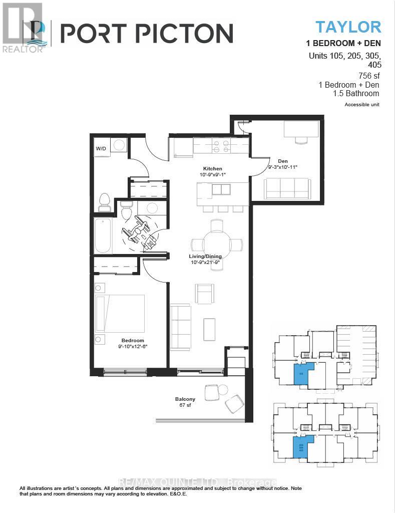 #305 -12 CLARA DR, #305