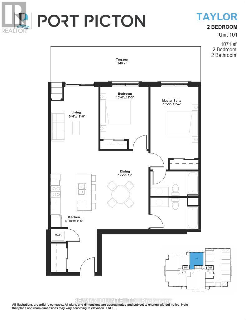 #101 -12 CLARA DR, #101