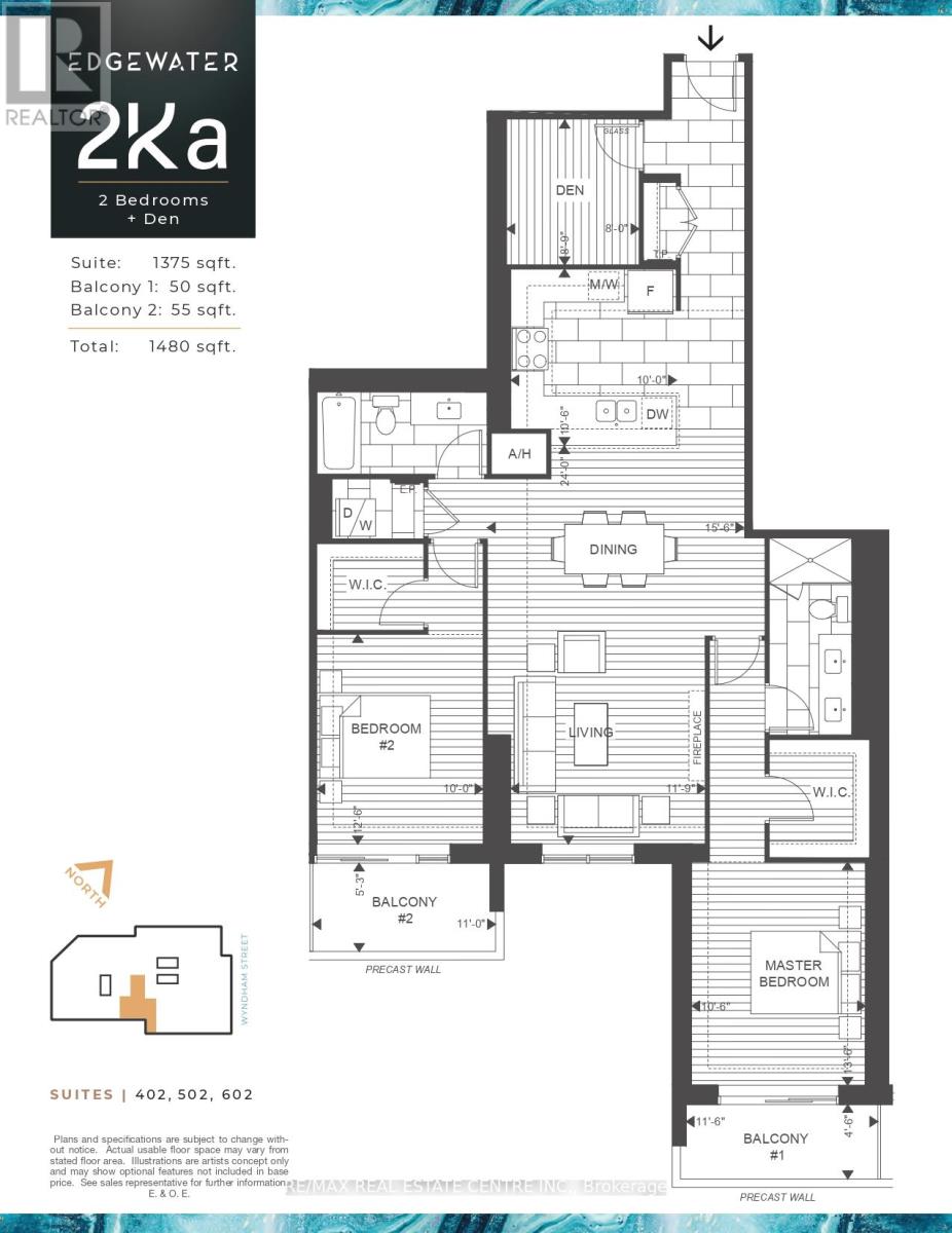 #602 -71 WYNDHAM ST S, #602