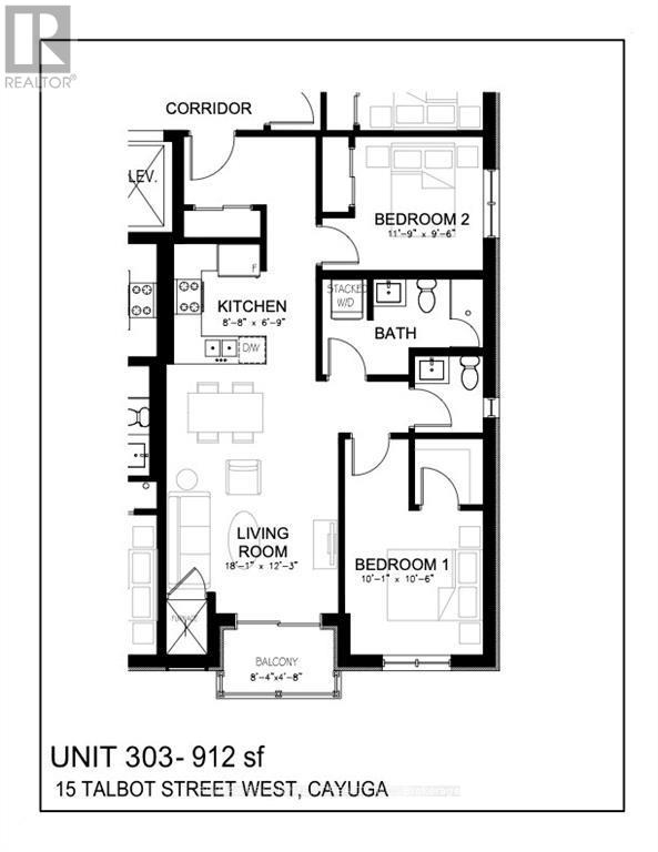 #303 -15 TALBOT ST W, #303