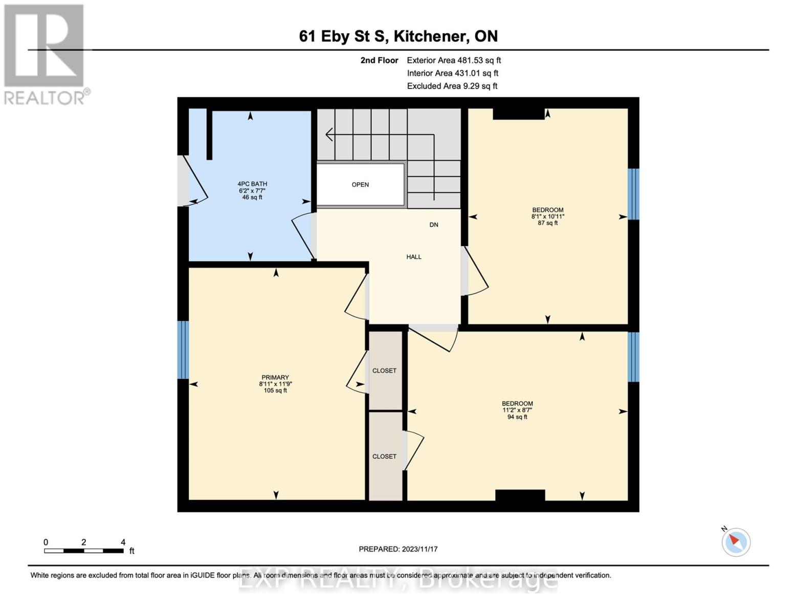 #B -61 EBY ST, #B