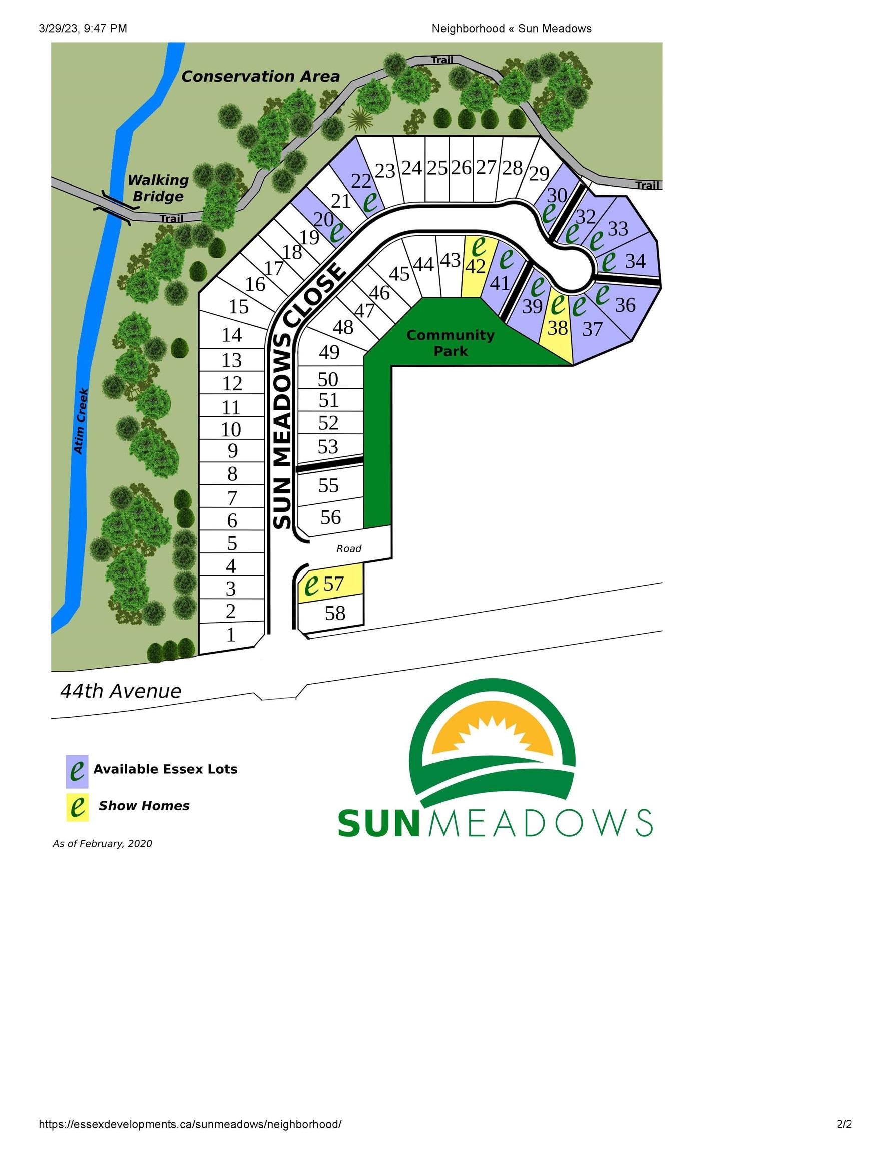 39 SUN MEADOWS Close