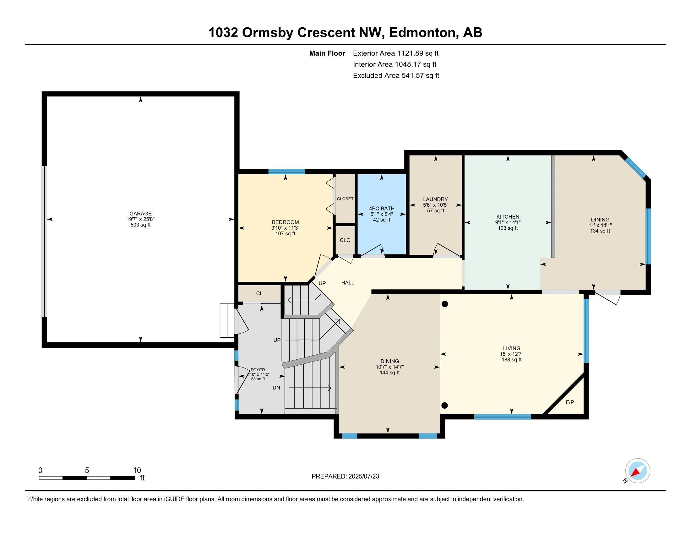 1032 ORMSBY Crescent