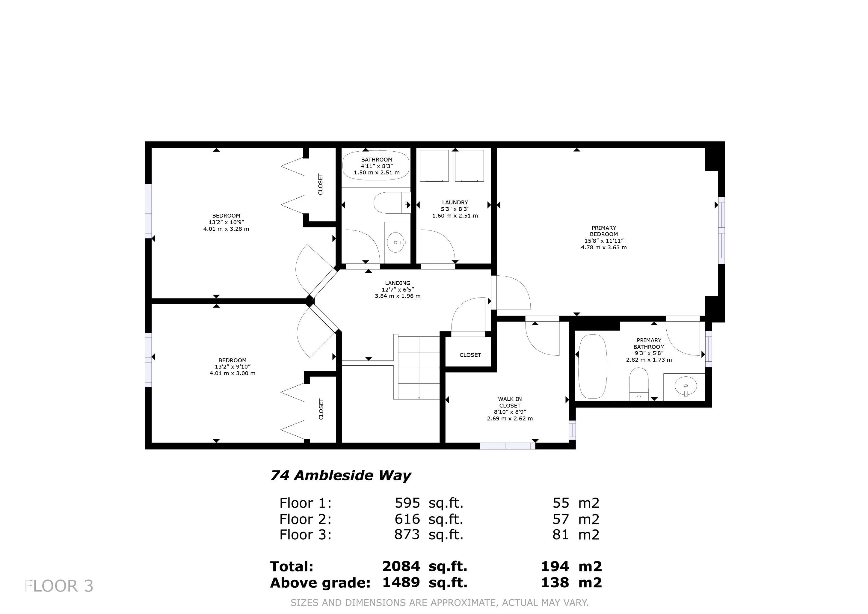 74 AMBLESIDE Way