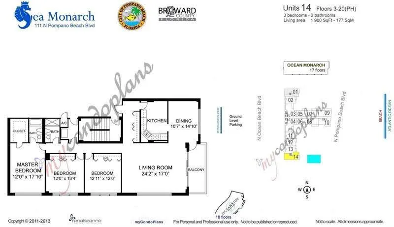 111 N Pompano Beach Blvd, #1114