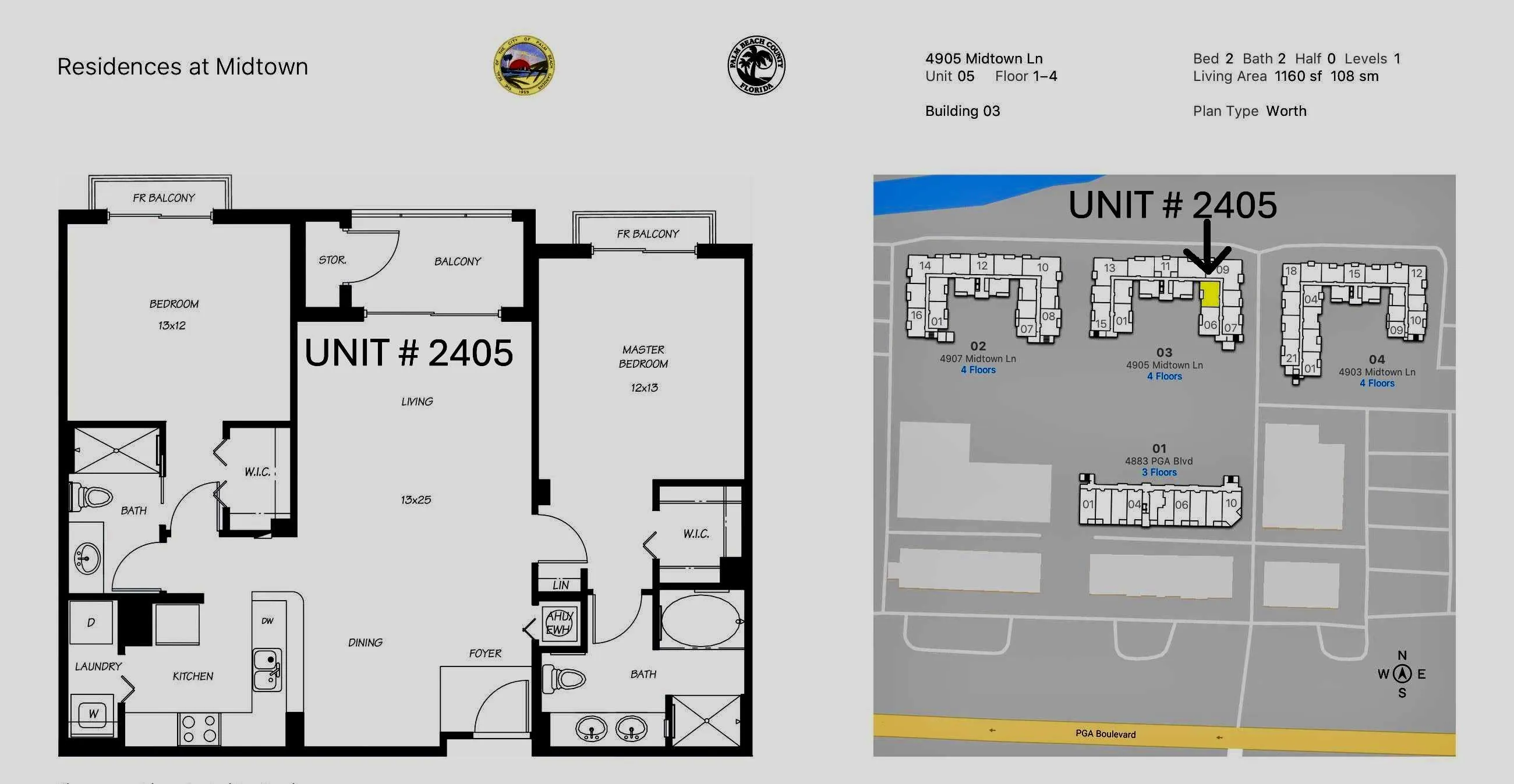 4905 Midtown 2405 Lane, #2405