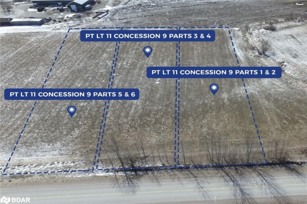 PT LT 11 Concession 9 Parts 5 & 6 Road, Udney