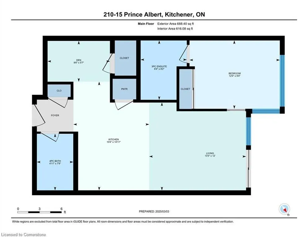 15 Prince Albert Boulevard, #210
