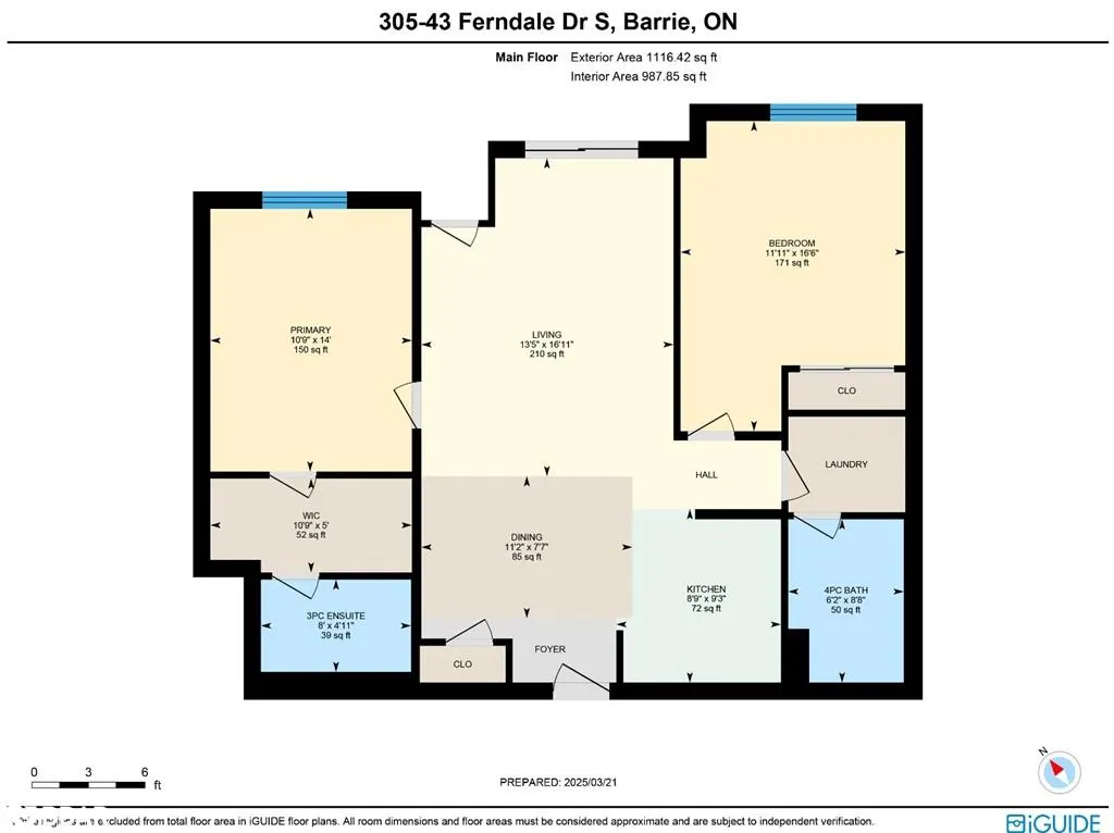 43 Ferndale Drive S, #305