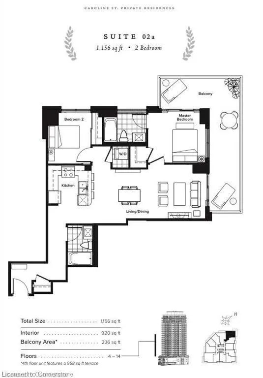 155 Caroline Street S, #702