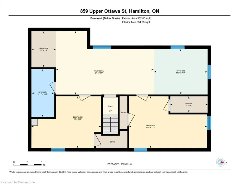 859 Upper Ottawa Street, #Lower