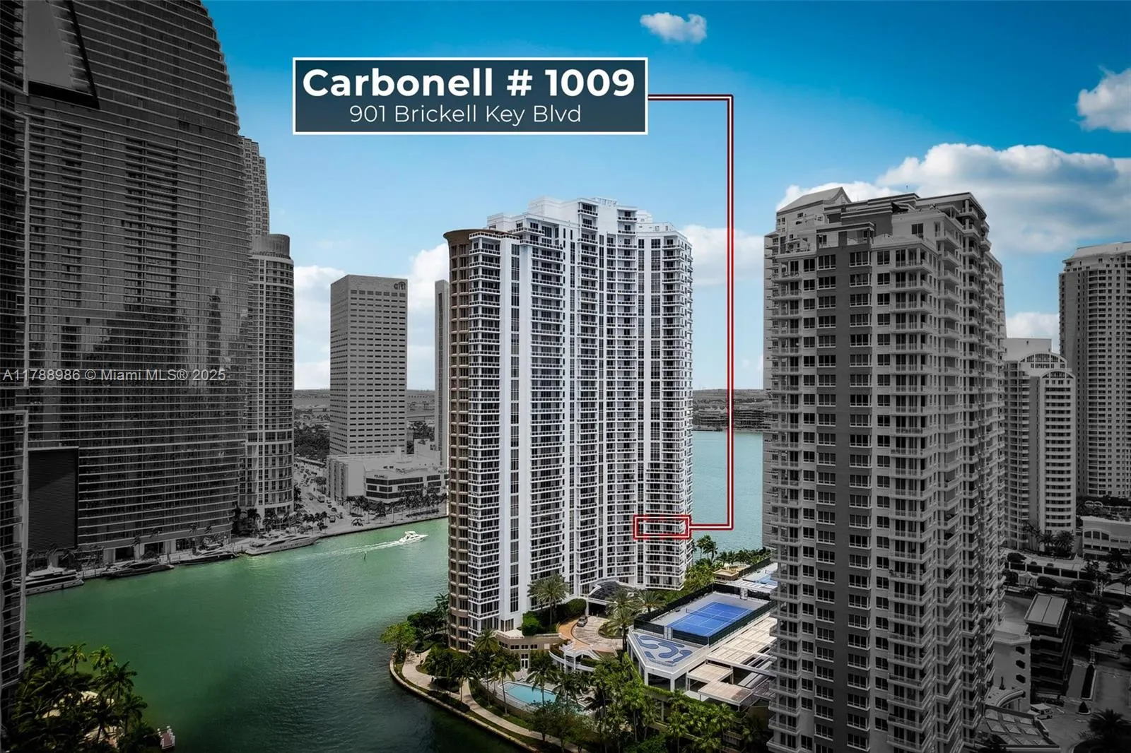 901 Brickell Key Blvd, #1009
