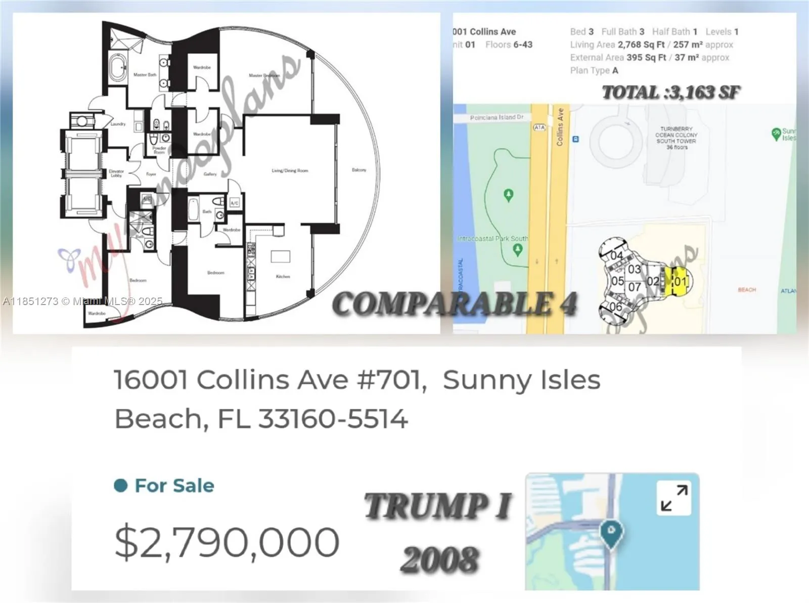 16275 Collins Ave, #801