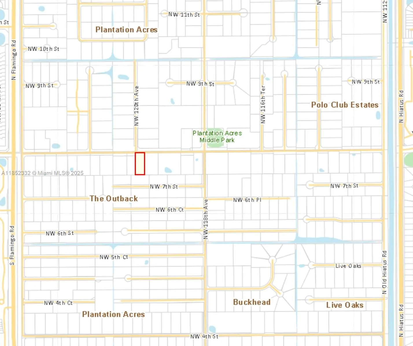 11930 NW 8TH ST LOT 1
