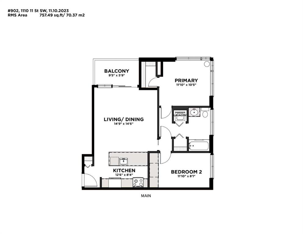 1110 11 Street SW, #902