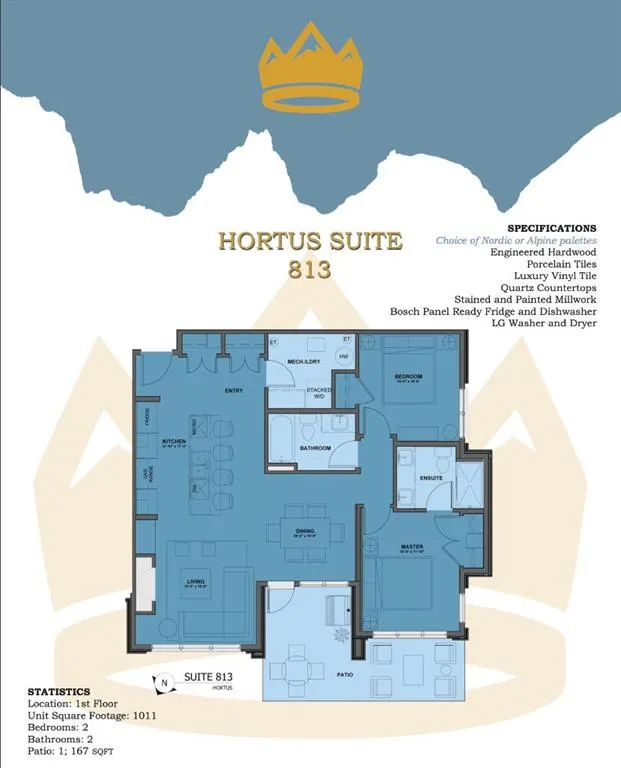 101H Stewart Creek Rise, #813