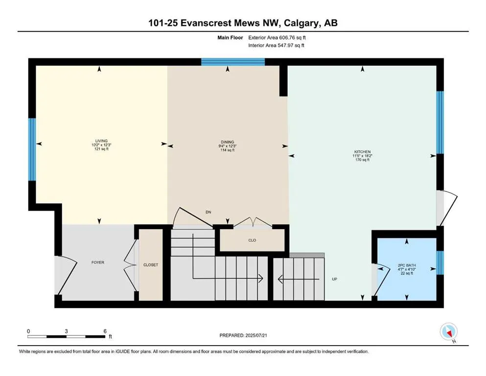 25 Evanscrest Mews NW, #101
