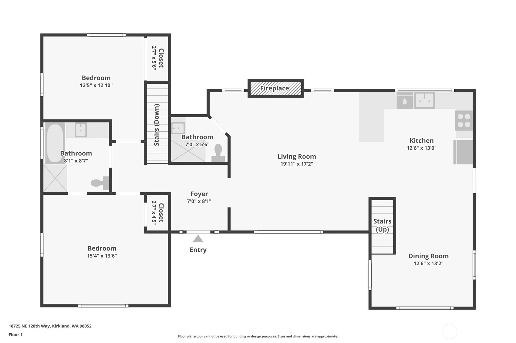 18725 NE 128th Way , Redmond, WA 98052