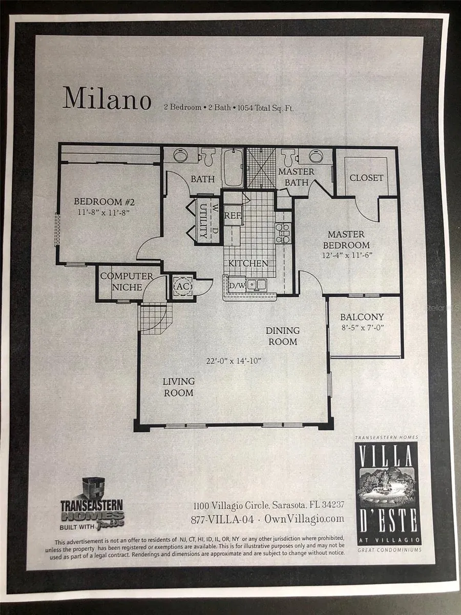 1005 VILLAGIO CIR #108, #108
