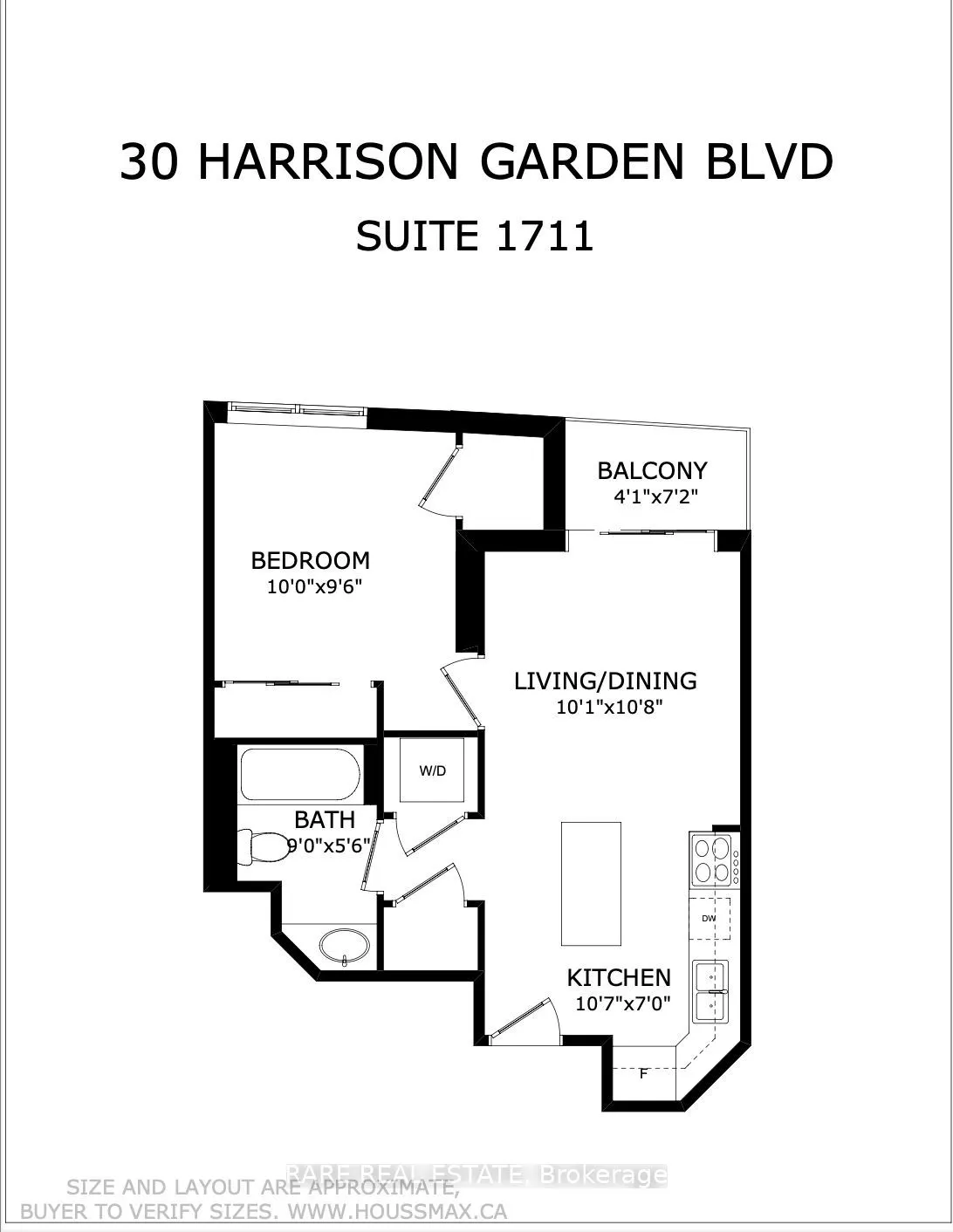 30 Harrison Garden Blvd S, #1711