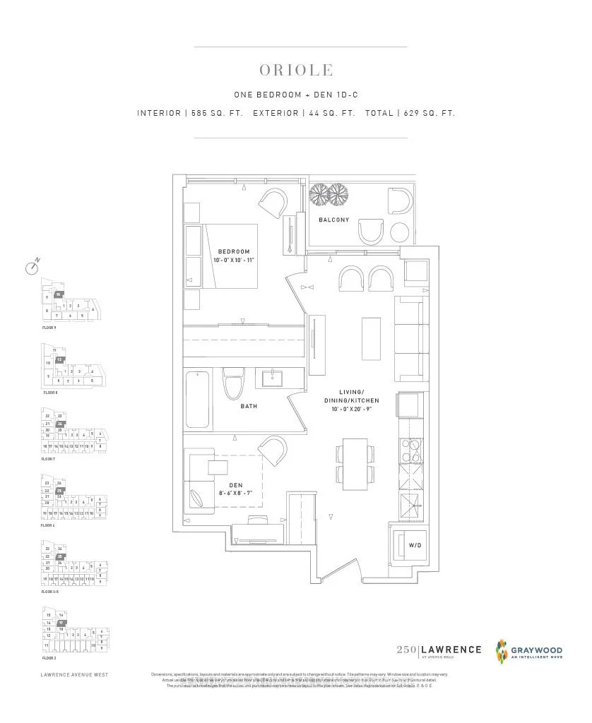250 Lawrence Avenue W, #910