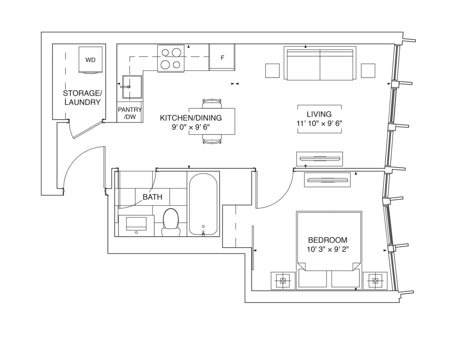 60 Shuter St, #3001