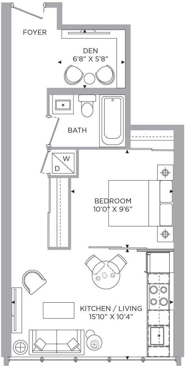 188 Cumberland St, #1408