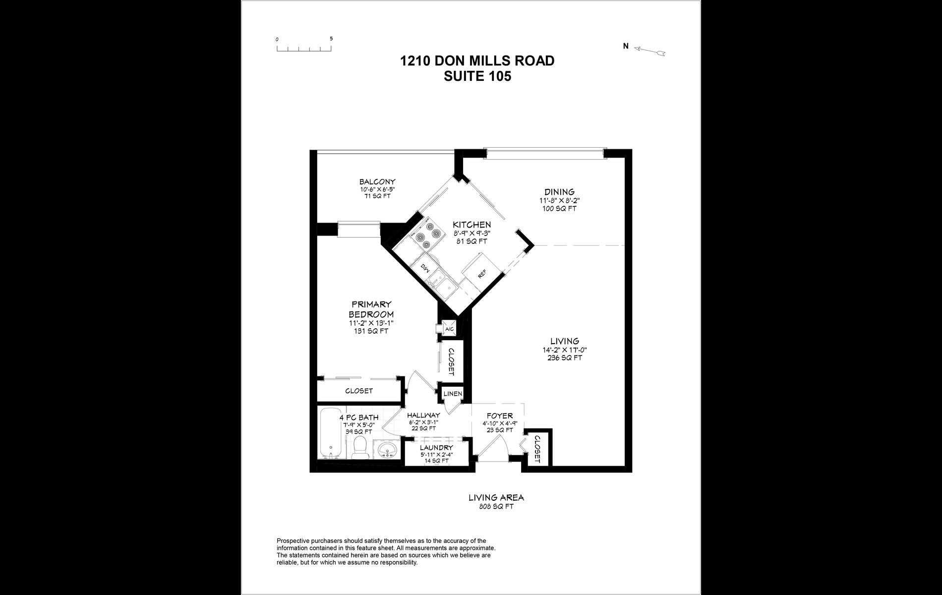 1210 Don Mills Rd, #105