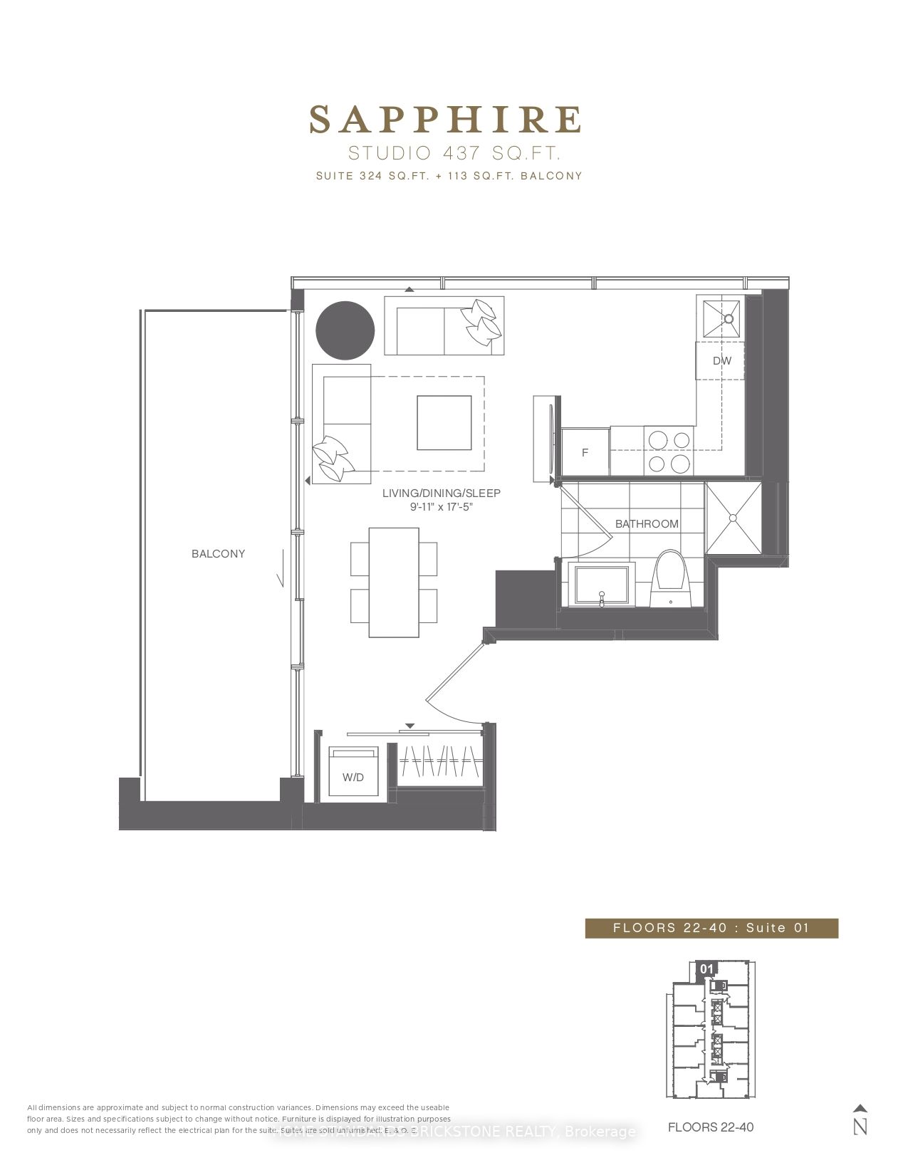 3 Gloucester St, #2201