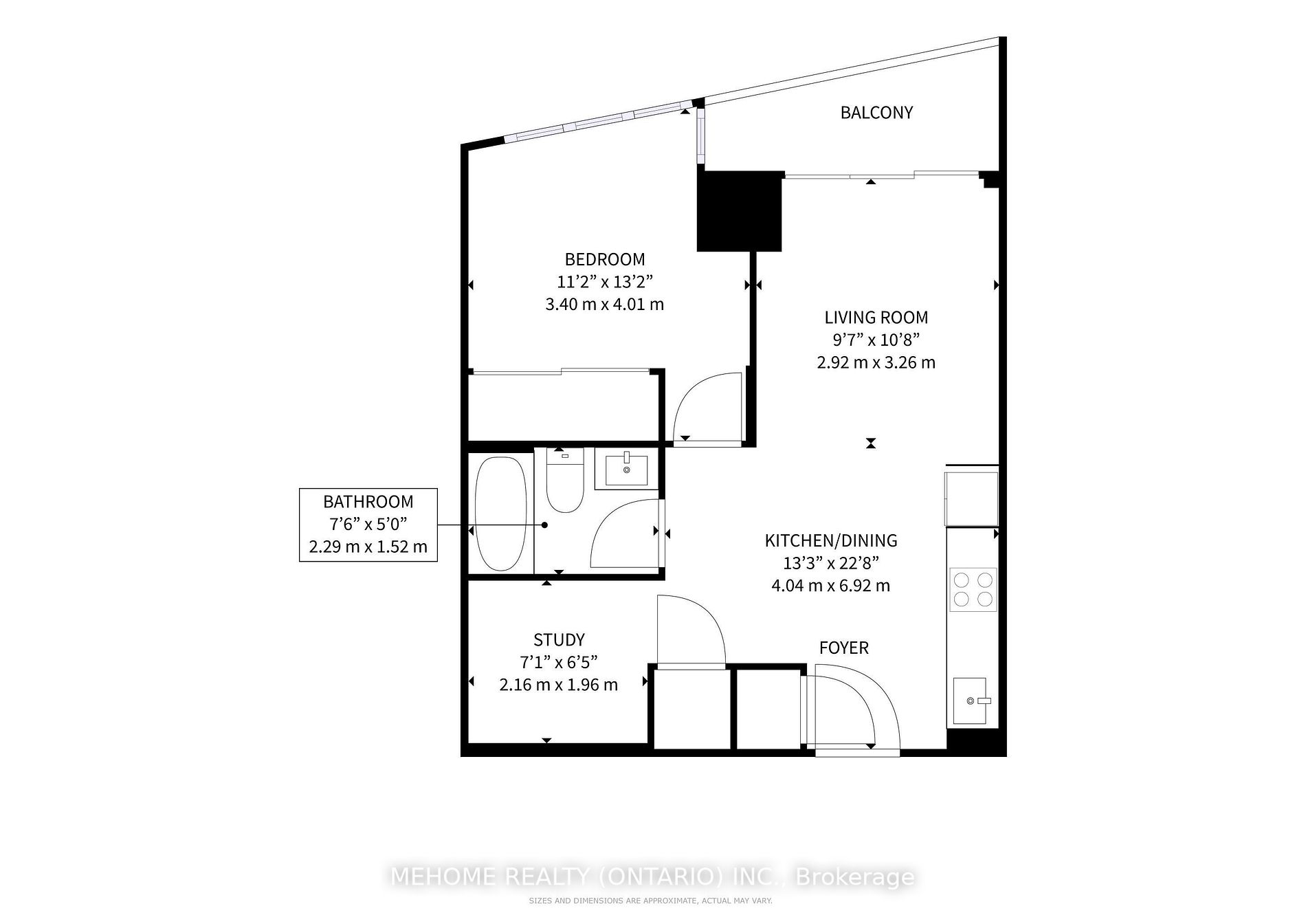 585 Bloor St E, #3119