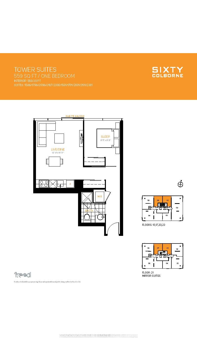 60 Colborne St, #1701