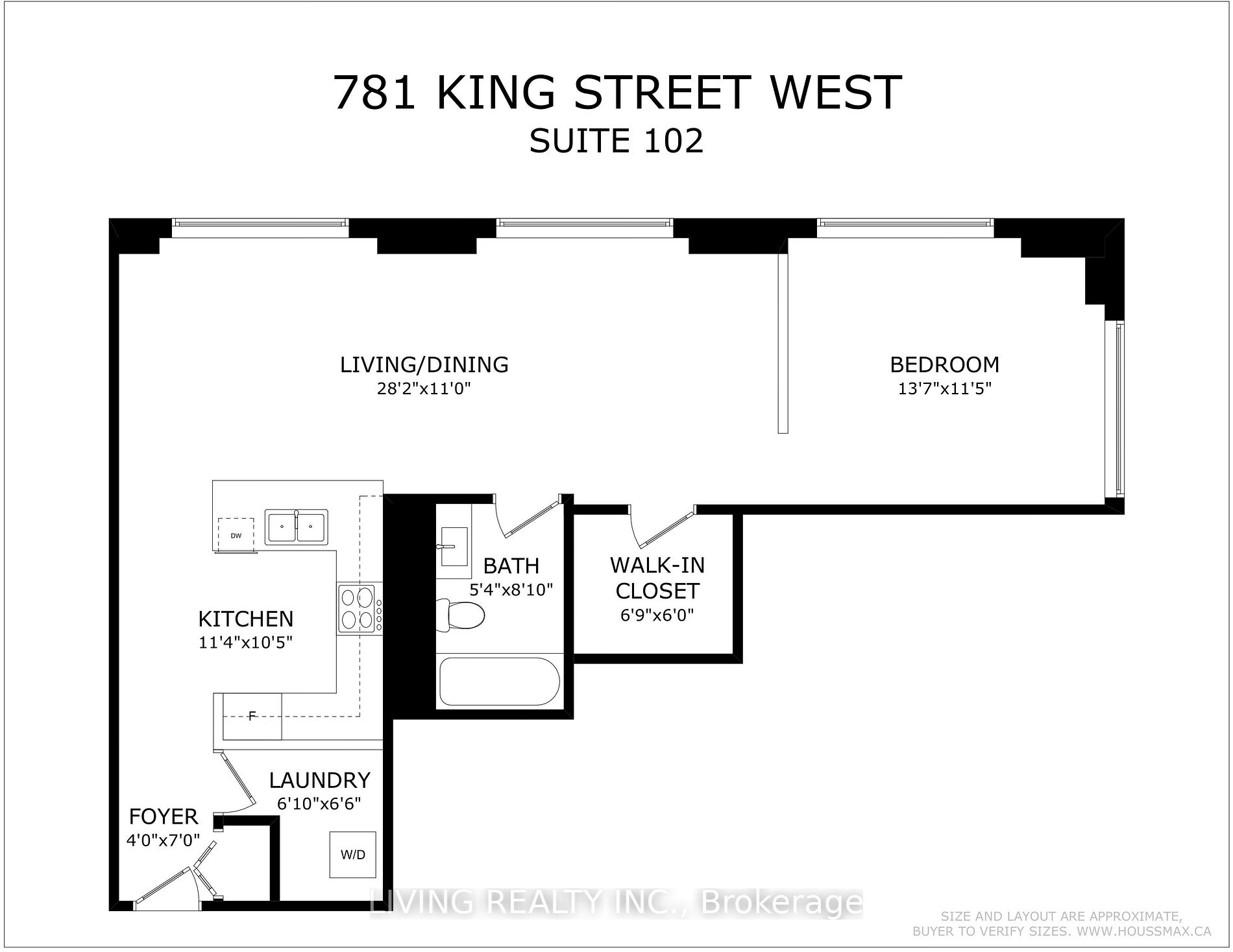 781 King St W, #102