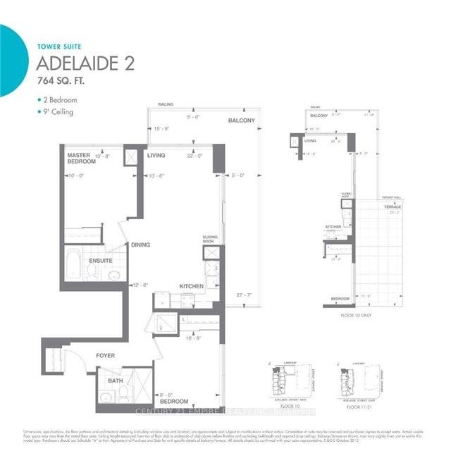 460 Adelaide St E, #1705