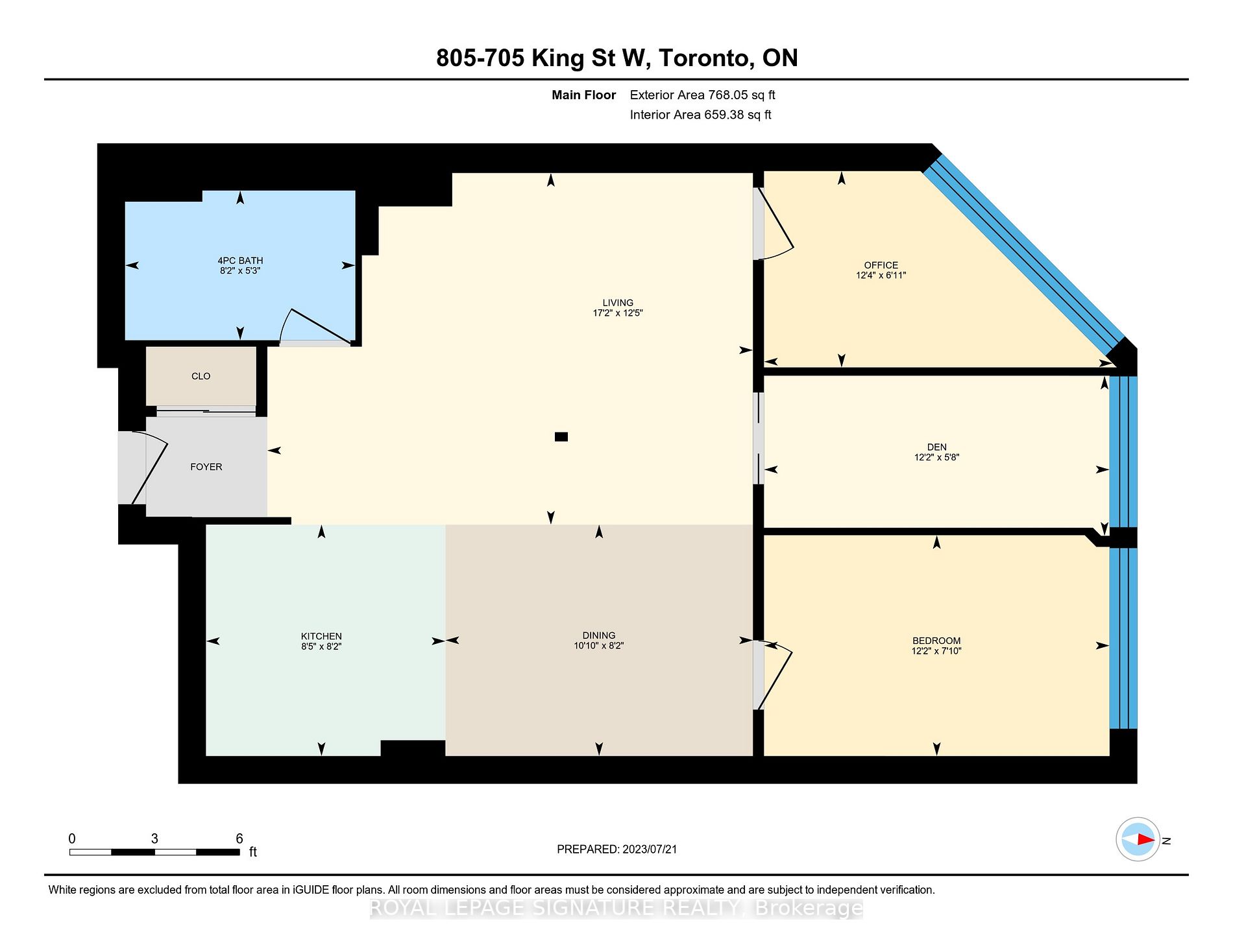 705 King St W, #805