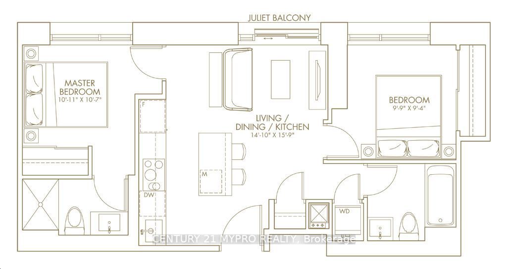 501 Adelaide St W, #1010